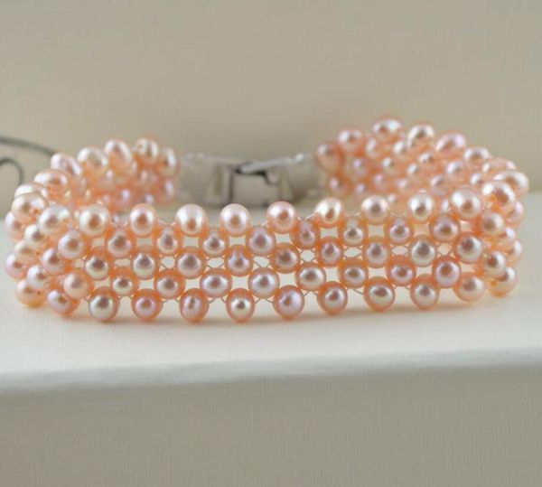 new 423+++4-5mm natural freshwater pearl bracelet multi layer pearl bracelet near circle, Golden;silver
new 423+++4-5mm natural freshwater pearl bracelet multi layer pearl bracelet near circle, Golden;silver