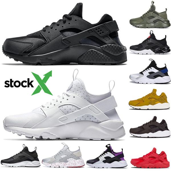 new 2020 classic huarache 1.0 4.0 running shoes triple black white olive huraches 1s men women outdoor casual trainer sneakers 36-45
new 2020 classic huarache 1.0 4.0 running shoes triple black white olive huraches 1s men women outdoor casual trainer sneakers 36-45