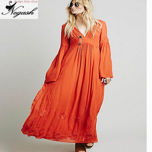 2019 new arrival bohe loose long dresses people spring v-neck embroidery cotton long maxi dress vintage dress, Black;gray
2019 new arrival bohe loose long dresses people spring v-neck embroidery cotton long maxi dress vintage dress, Black;gray