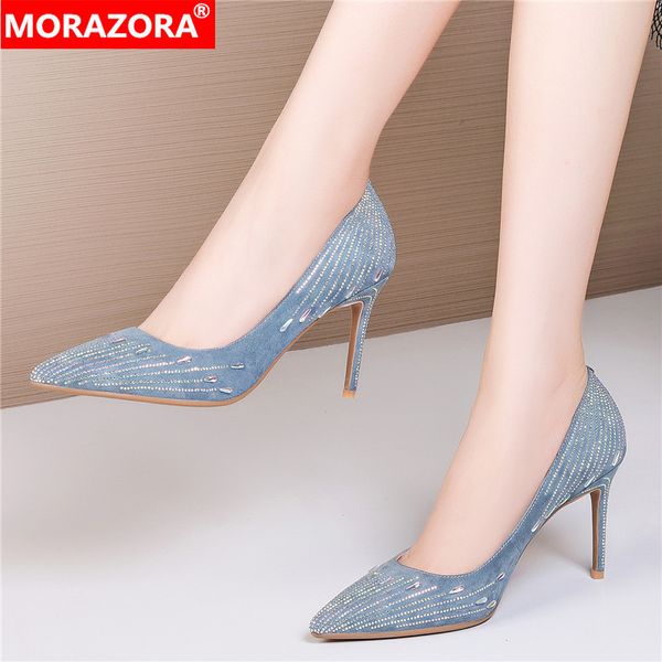 morazora 2020 summer fashion party wedding shoes stiletto high heels pointed toe ladies shoes women pumps size 33-40, Black
morazora 2020 summer fashion party wedding shoes stiletto high heels pointed toe ladies shoes women pumps size 33-40, Black