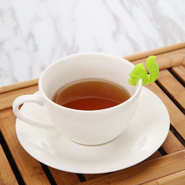 5 pcs silicone tea infuser squirrel device tea bag hanging snail mug cup clip label party new year supplies
5 pcs silicone tea infuser squirrel device tea bag hanging snail mug cup clip label party new year supplies
