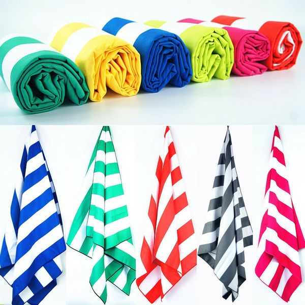 swimming equipment striped extra large microfibre lightweight beach towel quick dry travel towel yellow green blue red beach accessories
swimming equipment striped extra large microfibre lightweight beach towel quick dry travel towel yellow green blue red beach accessories