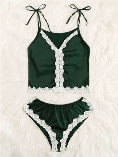 lingerie nightwear sleepwear lace satin women underwear bodysuit outfit set, Black;white
lingerie nightwear sleepwear lace satin women underwear bodysuit outfit set, Black;white