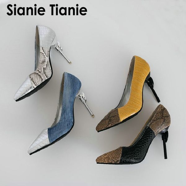 sianie tianie 2020 spring summer pointed toe patchwork woman stilettos with crystal heel women high heels pumps big size 48, Black
sianie tianie 2020 spring summer pointed toe patchwork woman stilettos with crystal heel women high heels pumps big size 48, Black