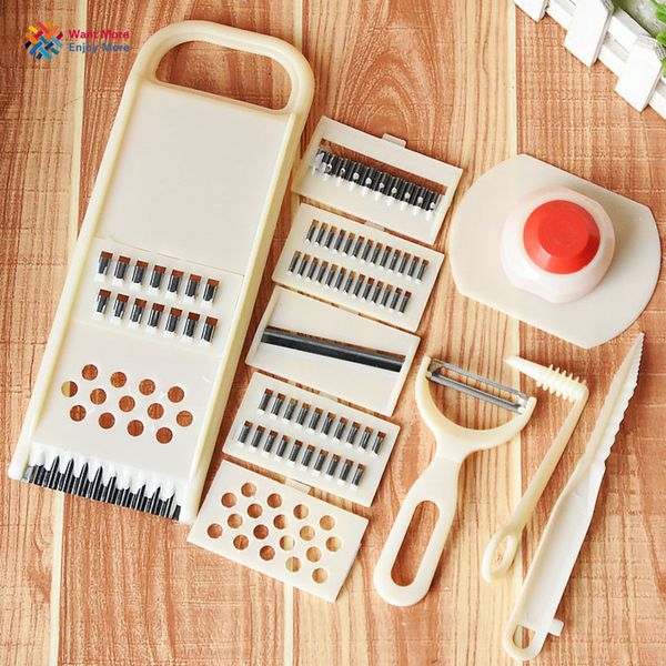 11 Pcs Multifunctional Shredder Fruit Vegetable Peeler Potatoes Slicer Dicer Chopper Cutter Easy Kitchen Tools
11 Pcs Multifunctional Shredder Fruit Vegetable Peeler Potatoes Slicer Dicer Chopper Cutter Easy Kitchen Tools