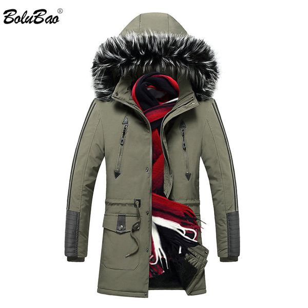 bolubao men winter parka male warm coat casual street hooded men's fur collar jacket parka zipper decoration coat, Black
bolubao men winter parka male warm coat casual street hooded men's fur collar jacket parka zipper decoration coat, Black