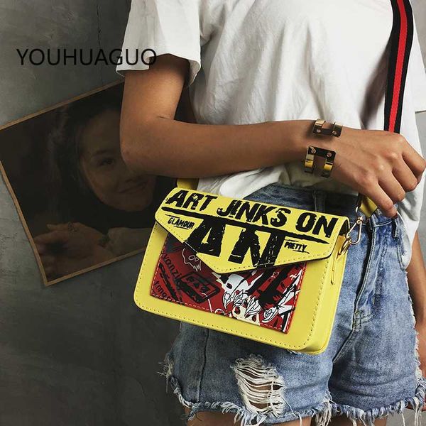 2020 summer new pu leather women messenger bag square graffiti crossbody bag shoulder satchel handbag mini drop shipping
2020 summer new pu leather women messenger bag square graffiti crossbody bag shoulder satchel handbag mini drop shipping