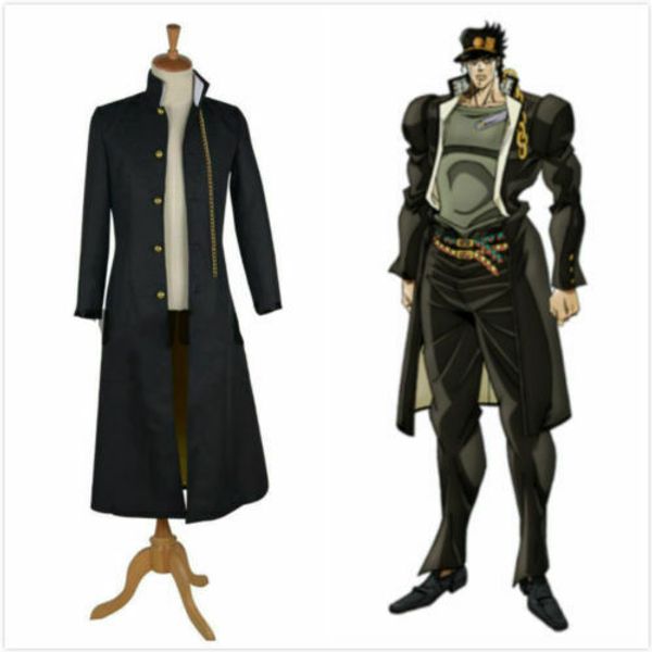 jojo's bizarre adventure jotaro kujo jacket trench coat cosplay costume custom, Black;red
jojo's bizarre adventure jotaro kujo jacket trench coat cosplay costume custom, Black;red