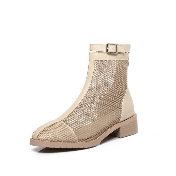 buckle decoration ladies summer boots popular patchwork thick low heels pumps women autumn wedding party shoes woman, Black
buckle decoration ladies summer boots popular patchwork thick low heels pumps women autumn wedding party shoes woman, Black