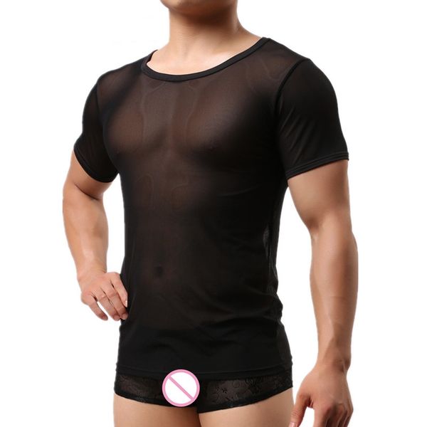 men's undershirt transparent shirt sleeveless t shirt mesh men singlet see through underwear male sleepwear bodysuit cloth, Black;brown
men's undershirt transparent shirt sleeveless t shirt mesh men singlet see through underwear male sleepwear bodysuit cloth, Black;brown