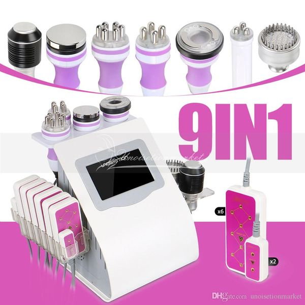 9 in 1 uniosetion cavitation slimming rf vacuum cold pn micro current lipo laser 5mw slimming machine for salon use
9 in 1 uniosetion cavitation slimming rf vacuum cold pn micro current lipo laser 5mw slimming machine for salon use