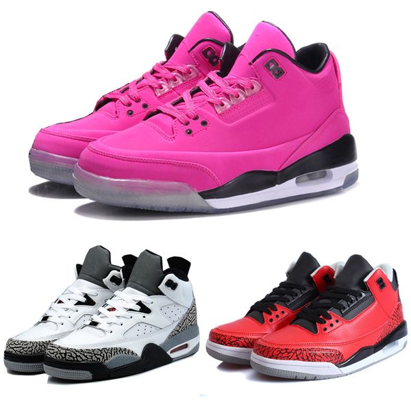 New 3s Jumpman Basketball Shoes GS Triple Pink Designer Sneakers Cheap Casual Trainers Trending Sneakers Sport Shoes Size 36-45
New 3s Jumpman Basketball Shoes GS Triple Pink Designer Sneakers Cheap Casual Trainers Trending Sneakers Sport Shoes Size 36-45