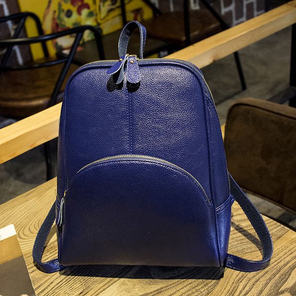 new 2019 fashion leather double shoulder bag women's casual double shoulder bag women's travel