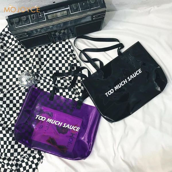 2020 new fashion lady pvc transparent beach bag large capacity shoulder bag women casual letter printed shoulder handbags
2020 new fashion lady pvc transparent beach bag large capacity shoulder bag women casual letter printed shoulder handbags