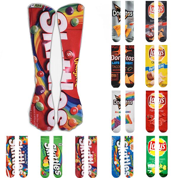 1 pair funny men art socks women printing potato chips knee high socks cotton art long socks for men, Black
1 pair funny men art socks women printing potato chips knee high socks cotton art long socks for men, Black