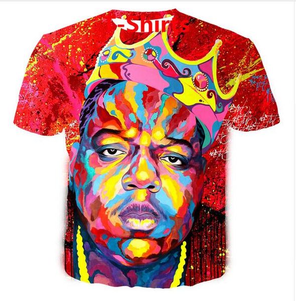 new fashion mens womans biggie smalls t-shirt summer style funny 3d print casual t-shirt plus size dxr08, White;black
new fashion mens womans biggie smalls t-shirt summer style funny 3d print casual t-shirt plus size dxr08, White;black