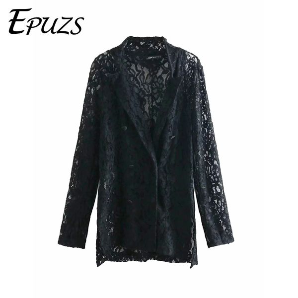vintage lace women blazers and jackets loose long sleeve office jacket coat casual black double breasted blazer outwear, White;black
vintage lace women blazers and jackets loose long sleeve office jacket coat casual black double breasted blazer outwear, White;black