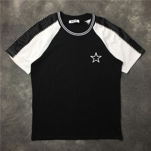 19ss brand new fashion luxury designer t shirts stereo embroidered white pentagonal striped t-shirt with round collar designer shirts, White;black
19ss brand new fashion luxury designer t shirts stereo embroidered white pentagonal striped t-shirt with round collar designer shirts, White;black