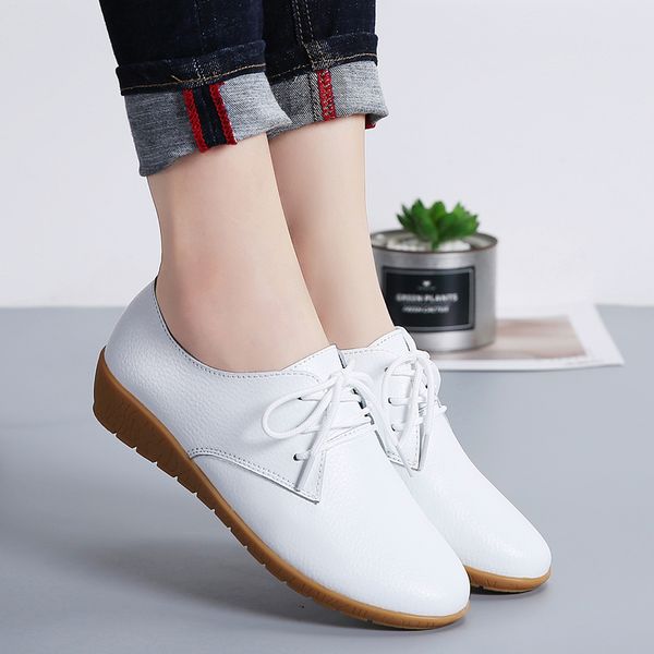 autumn women oxford shoes flats shoes women genuine leather moccasins lace up loafers white, Black
autumn women oxford shoes flats shoes women genuine leather moccasins lace up loafers white, Black
