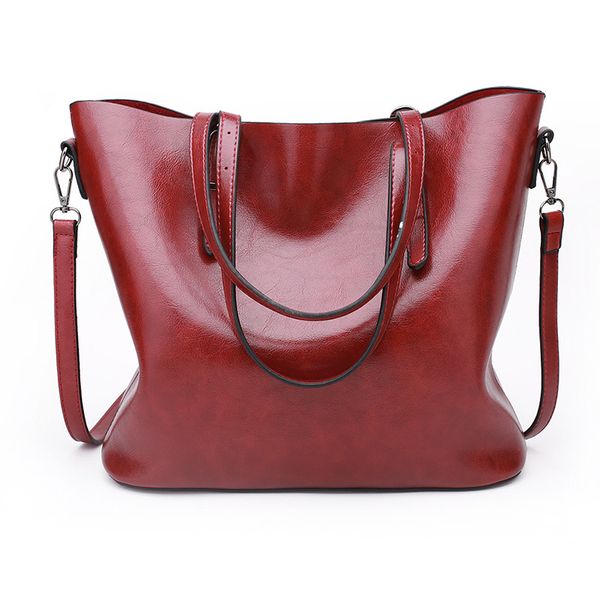 leather shoulder bag fashion women handbags oil wax large capacity tote casual handbags purses winered
leather shoulder bag fashion women handbags oil wax large capacity tote casual handbags purses winered