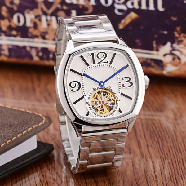 mens watch automatic mechanical movement mineral strengthening glass tourbillon designer super waterproof 41mm 12mm luxury watch a6-1, Slivery;brown
mens watch automatic mechanical movement mineral strengthening glass tourbillon designer super waterproof 41mm 12mm luxury watch a6-1, Slivery;brown