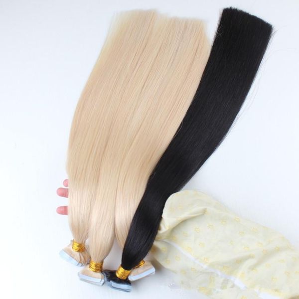 wholesale - 14" - 28" 100% human pu emy tape skin hair extensions 2.5g/pcs 40pcs&100g/set #613 dhl free, Black
wholesale - 14" - 28" 100% human pu emy tape skin hair extensions 2.5g/pcs 40pcs&100g/set #613 dhl free, Black