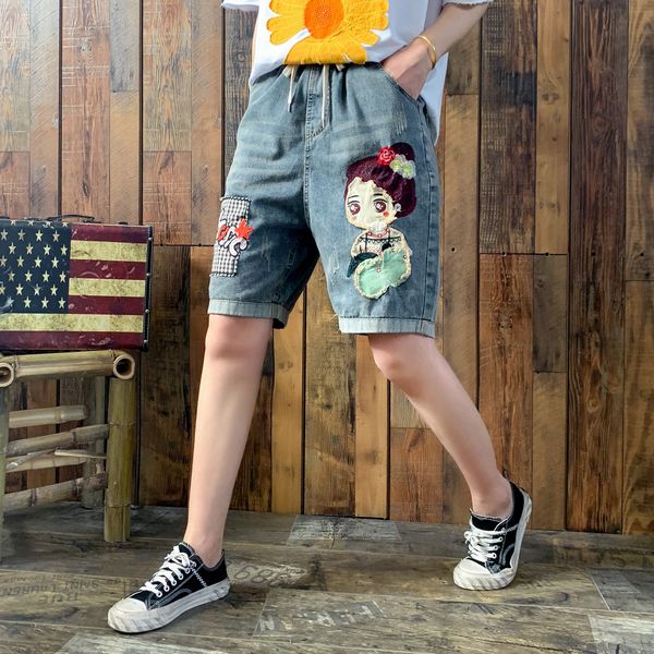 dark blue silk cotton thin section day 7 minutes of pants female elastic waist belt bk4648
dark blue silk cotton thin section day 7 minutes of pants female elastic waist belt bk4648