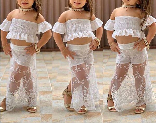 2019 style toddler kids baby girl white lace floral long skirt adorable 2pcs outfit set clothes baby clothing
2019 style toddler kids baby girl white lace floral long skirt adorable 2pcs outfit set clothes baby clothing