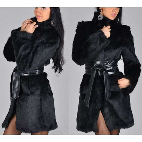 swyivy women coat mixed fur fashion furry faux fur coat women warm long sleeve outerwear female autumn winter jacket hairy, Black
swyivy women coat mixed fur fashion furry faux fur coat women warm long sleeve outerwear female autumn winter jacket hairy, Black
