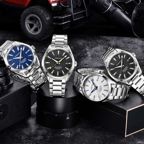 new corgeut brand men mechanical watch automatic date fashion steel luxury waterproof clock male reloj hombre relogio masculino, Slivery;brown
new corgeut brand men mechanical watch automatic date fashion steel luxury waterproof clock male reloj hombre relogio masculino, Slivery;brown