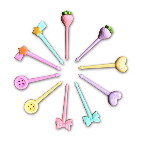 8 pcs/set creative strawberry bowknot button design fruit picks forks home party christmas fruit forks colorful
8 pcs/set creative strawberry bowknot button design fruit picks forks home party christmas fruit forks colorful