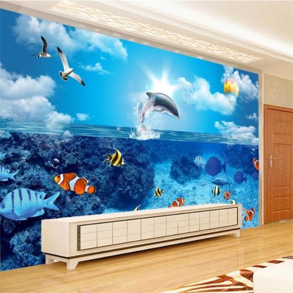 mural custom wallpaper 3d stereo mural underwater world dolphin fish tv wall decorative painting wallpaper papel de parede 3d
mural custom wallpaper 3d stereo mural underwater world dolphin fish tv wall decorative painting wallpaper papel de parede 3d