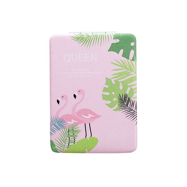 1pcs girl mini pu leather makeup mirror flamingo pattern folding portable pocket square compact mirrors cosmetics tool
1pcs girl mini pu leather makeup mirror flamingo pattern folding portable pocket square compact mirrors cosmetics tool