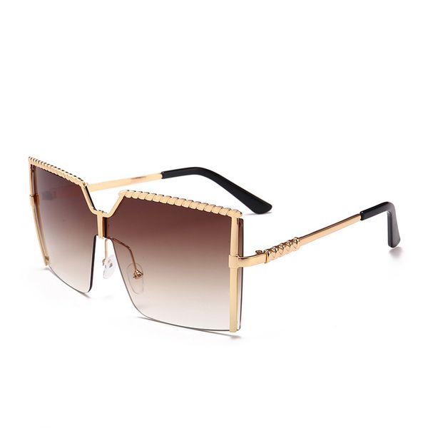 new arrival womens luxtury metal square frame gradient sunglasses for women 2020 outdoor street retro uv 400 sun glasses, White;black
new arrival womens luxtury metal square frame gradient sunglasses for women 2020 outdoor street retro uv 400 sun glasses, White;black