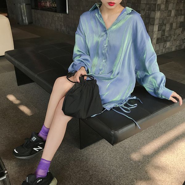 women's blouses & shirts womens ins retro gradient long sleeve shirt lovely female sweet harajuku cute for women, White
women's blouses & shirts womens ins retro gradient long sleeve shirt lovely female sweet harajuku cute for women, White