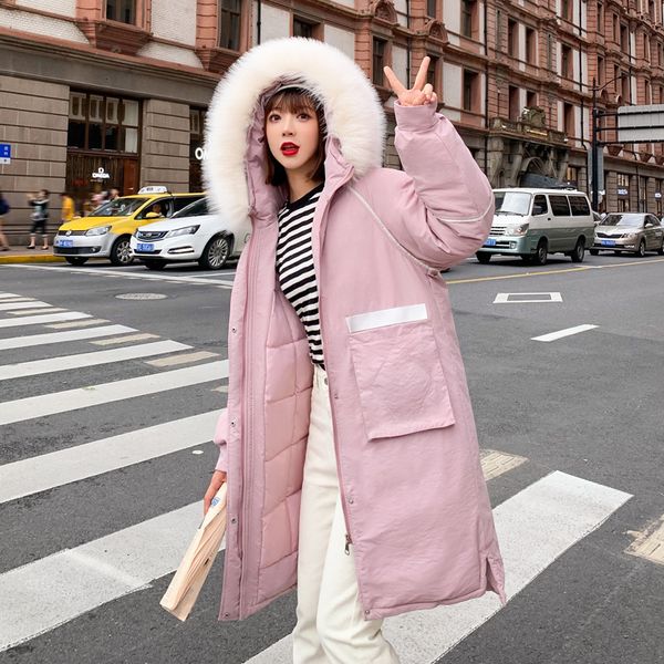 women winter jas katoon wet -coated thicken big fur coat ladies long coats parka women's coats, Black
women winter jas katoon wet -coated thicken big fur coat ladies long coats parka women's coats, Black