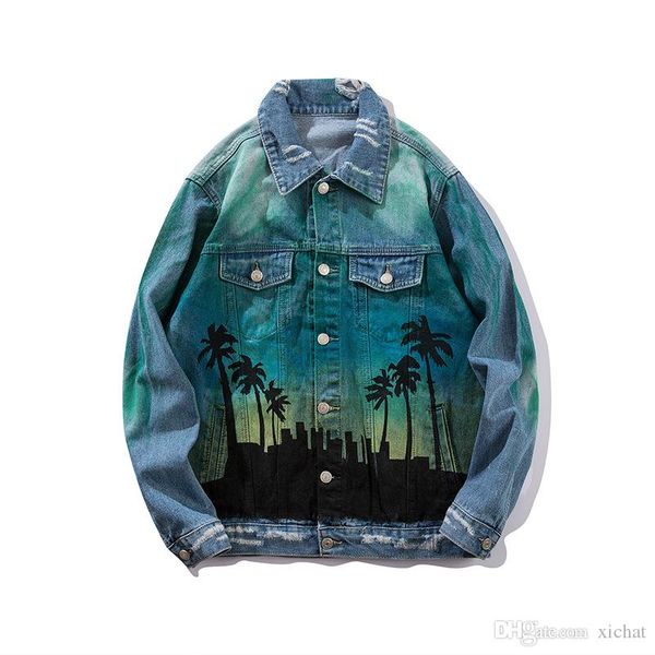unique mens designer printed denim jackets ripped fashion slim fit streetwear motorcycle biker epaulet blue jeans jacket coat yp3369, Black;brown
unique mens designer printed denim jackets ripped fashion slim fit streetwear motorcycle biker epaulet blue jeans jacket coat yp3369, Black;brown