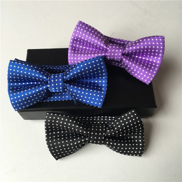 12 colors new children kids boys bowtie bow party polka dot decoratebow tie accessories etlj002, Black;gray
12 colors new children kids boys bowtie bow party polka dot decoratebow tie accessories etlj002, Black;gray