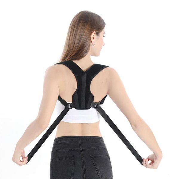 back support humpback correction belt correct shaping abdomen prevent myopia braces posture corrector orthopedic bone care strap, Black;blue
back support humpback correction belt correct shaping abdomen prevent myopia braces posture corrector orthopedic bone care strap, Black;blue