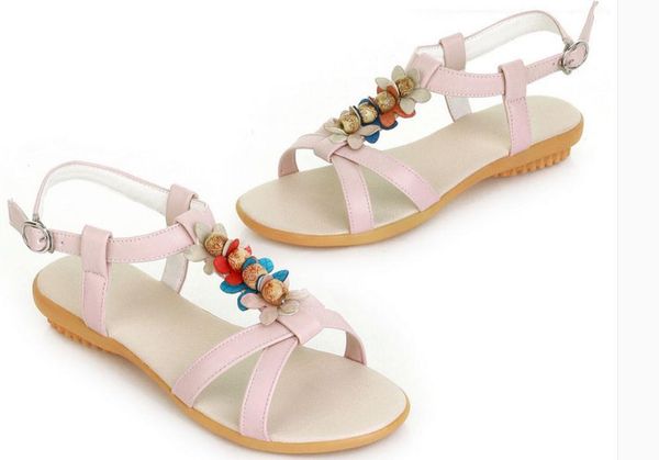 2019 women's sandals in summer with new style flat bottom @02, Black 
2019 women's sandals in summer with new style flat bottom @02, Black