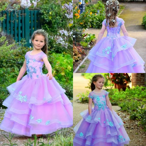 purple flower girl dresses jewel neck tiered skirts floor length short sleeves a line girls pageant dress custom made kids formal dress, White;blue
purple flower girl dresses jewel neck tiered skirts floor length short sleeves a line girls pageant dress custom made kids formal dress, White;blue