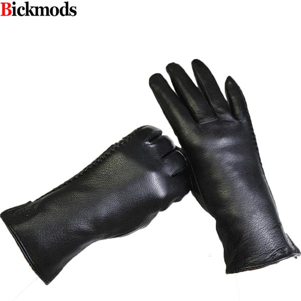 guantes eldiven female leather gloves deerskin glove side embossing style velvet lining warm autumn and winter y191109, Blue;gray
guantes eldiven female leather gloves deerskin glove side embossing style velvet lining warm autumn and winter y191109, Blue;gray