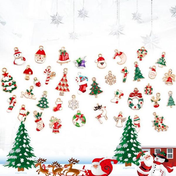 10pcs fashion pendant christmas theme charm pendant santa claus bell sock snowman tree for necklace kids gift accessories, Bronze;silver
10pcs fashion pendant christmas theme charm pendant santa claus bell sock snowman tree for necklace kids gift accessories, Bronze;silver