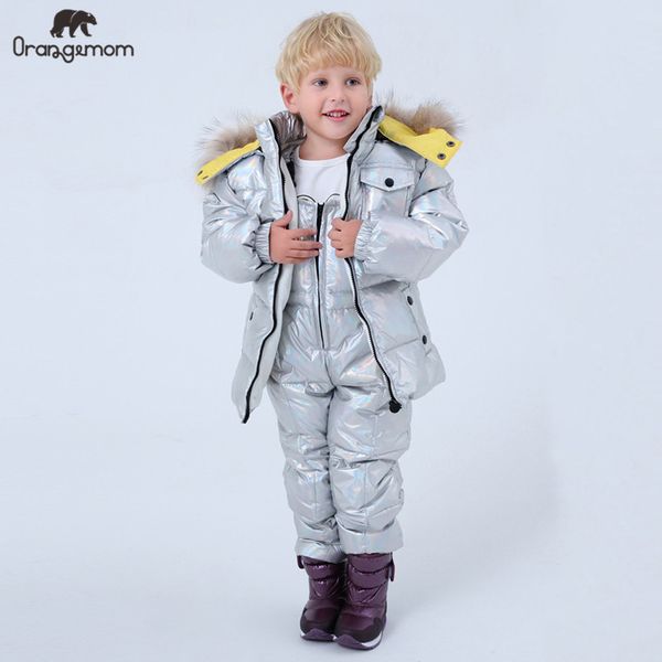 2019 brand orangemom fashion children's jackets + pant overalls winter coats for boys clothing parka children snow wear suit, Blue;gray
2019 brand orangemom fashion children's jackets + pant overalls winter coats for boys clothing parka children snow wear suit, Blue;gray