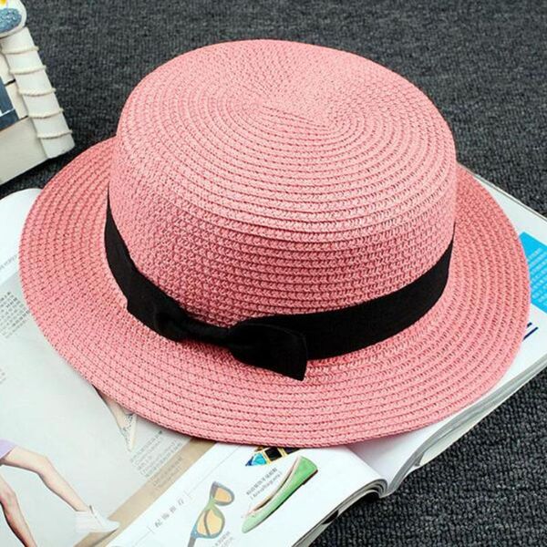 lady boater sun caps ribbon round flat straw fedora panama hat summer hats for women straw hat snapback accessories, Blue;gray
lady boater sun caps ribbon round flat straw fedora panama hat summer hats for women straw hat snapback accessories, Blue;gray