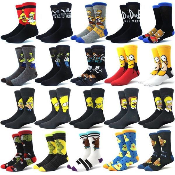 personality novelty funny cartoon pattern socks men new 2019 autumn happy socks harajuku hip hop combed cotton sokken, Black
personality novelty funny cartoon pattern socks men new 2019 autumn happy socks harajuku hip hop combed cotton sokken, Black