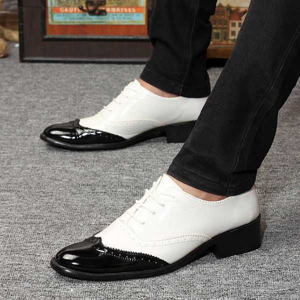 mens business dress formal pu leather shoes oxfords loafers lace up pointy toe brogue match colors a524, Black
mens business dress formal pu leather shoes oxfords loafers lace up pointy toe brogue match colors a524, Black