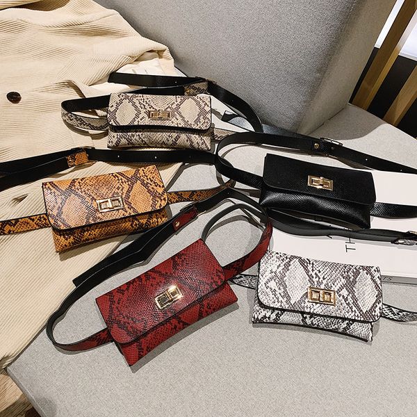 2020 new fashion wild retro snakeskin pu leather removable belt mobile phone bag ladies waist bag shopping small 
2020 new fashion wild retro snakeskin pu leather removable belt mobile phone bag ladies waist bag shopping small