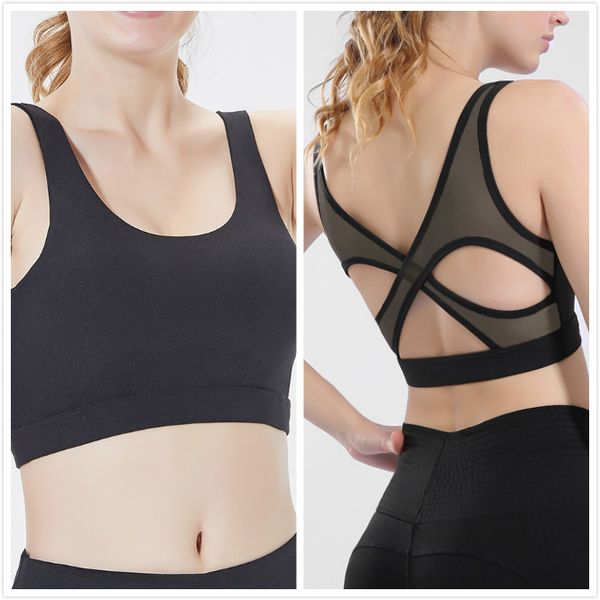 2020 new 4 colors shockproof cross back yoga bras workout fitness athletic crop gym vest sports bra yoga running underwear, White;red
2020 new 4 colors shockproof cross back yoga bras workout fitness athletic crop gym vest sports bra yoga running underwear, White;red