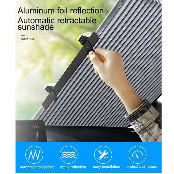 car windshield sun visor car sunshade insulation sunshade automatic retractable shading front curtain sunscreen
car windshield sun visor car sunshade insulation sunshade automatic retractable shading front curtain sunscreen